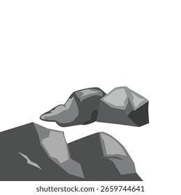 rock  vector element design template