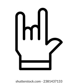 rock vector icon on white background