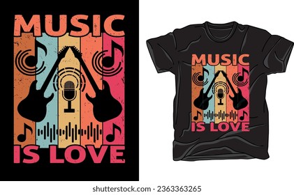 Rock your style with our music-themed T-shirt. Featuring iconic musical designs, it's the ideal choice for music lovers. Wear your passion for rhythm and melody proudly!