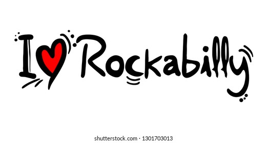 Rockabilly music love