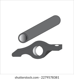 ROCKER ARMS icon design template vector