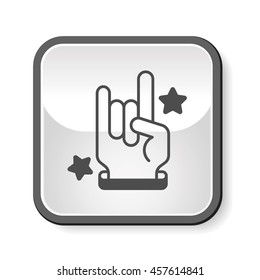rocker hand icon
