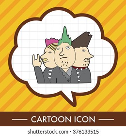 rocker theme elements vector,eps
