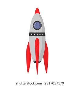 Rocket and alienship elements. Galaxy for design, posters, backgrounds astronaut and space. Planet, comet, galaxy, alienships