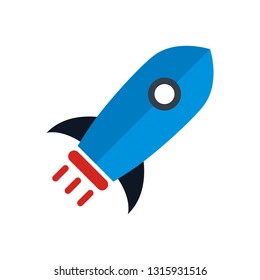Rocket astronaut spaceship