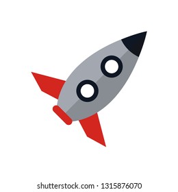 Rocket astronout spaceship