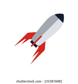 Rocket astronout spaceship