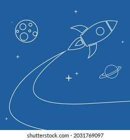rocket base icon simple sign illustration eps 10 concept 