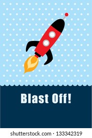 rocket blast off tag