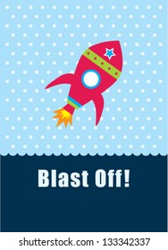 rocket blast off tag
