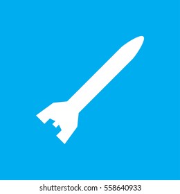 rocket bomb icon illustration isolated vector sign symbol