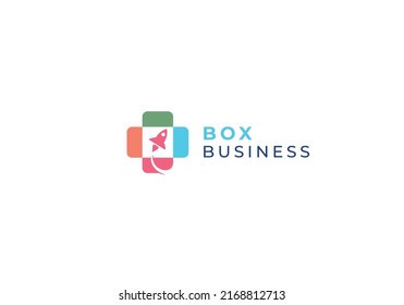 rocket box creative marketing logo