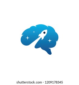rocket brain logo