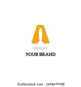 the rocket brand identity logo