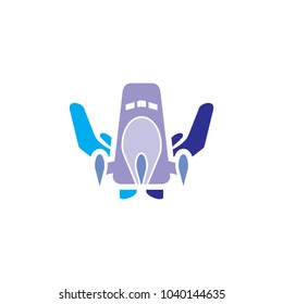 Rocket Care Logo Icon Design