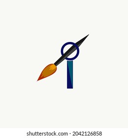 caricatura de cohete vectorial arte a través de un anillo que la letra que tengo. cortton y filmy símbolo de arte vectorial para logos, símbolos y signos.