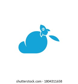 Rocket Cloud logo icon vector template, Creative design, Symbol