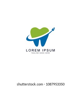 rocket dental logo