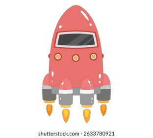 Rocket design educational for kids