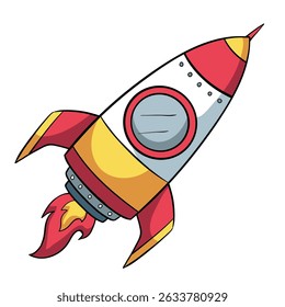 Rocket design educational for kids