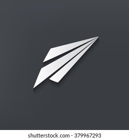 Rocket design on clean background,vector