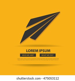 Rocket design on clean background,vector