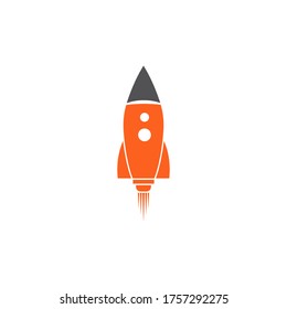 Rocket design Template vector icon illustration