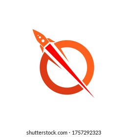 Rocket design Template vector icon illustration