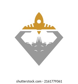 Kreatives Logo-Design von Rocket Diamond