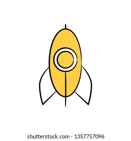rocket doodle icons
