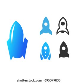 ROCKET ELEMENT VECTOR LOGO TEMPLATE