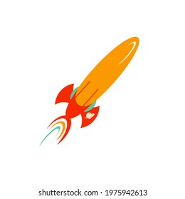 Rocket with eyecatch design, smooth,ease to remember