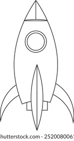 The rocket features a sleek and modern design with a clean white body that gives it a futuristic and sophisticated look. The main fuselage is painted in a bright, glossy white, reflecting light as it 