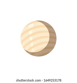 Rocket fill style icon of Space futuristic cosmos outside universe galaxy astronomy adventure and exploration theme Vector illustration