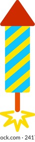 Rocket Firecracker for Celebration Icon