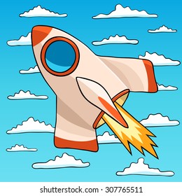 Rocket flight