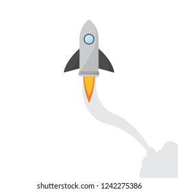 Rocket in fly