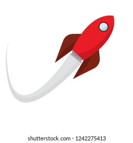 Rocket in fly