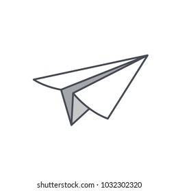 Rocket folding paper