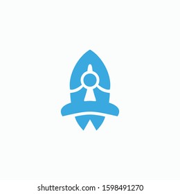Rocket Graphic Design Creative Premium