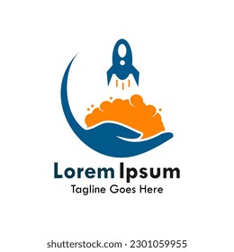 Ilustración del logotipo de diseño de mano