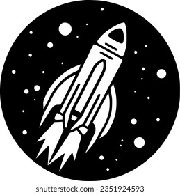 Rocket - High Quality Vector Logo - Vector illustration ideal for T-shirt graphic