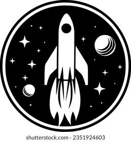 Rocket - High Quality Vector Logo - Vector illustration ideal for T-shirt graphic