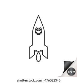 Rocket icon.