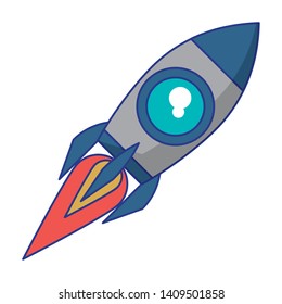 Cartoon Rocket Images, Stock Photos & Vectors | Shutterstock