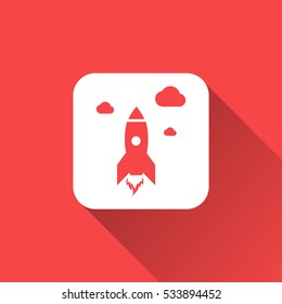 rocket icon design