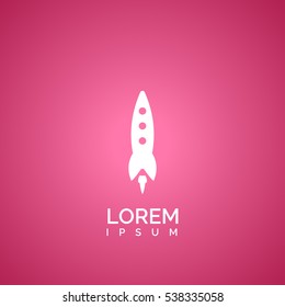 Rocket icon design