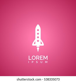 Rocket icon design