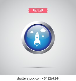 rocket icon design