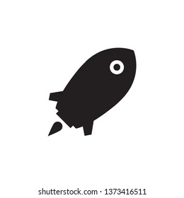 rocket icon design template